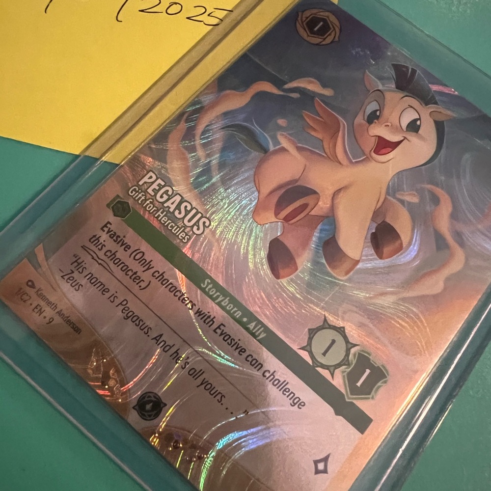 Pegasus Foil DLC Milwaukee Promo Trading Card - Disney Lorcana - Rare